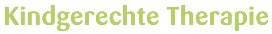 Kindgerechte Therapie